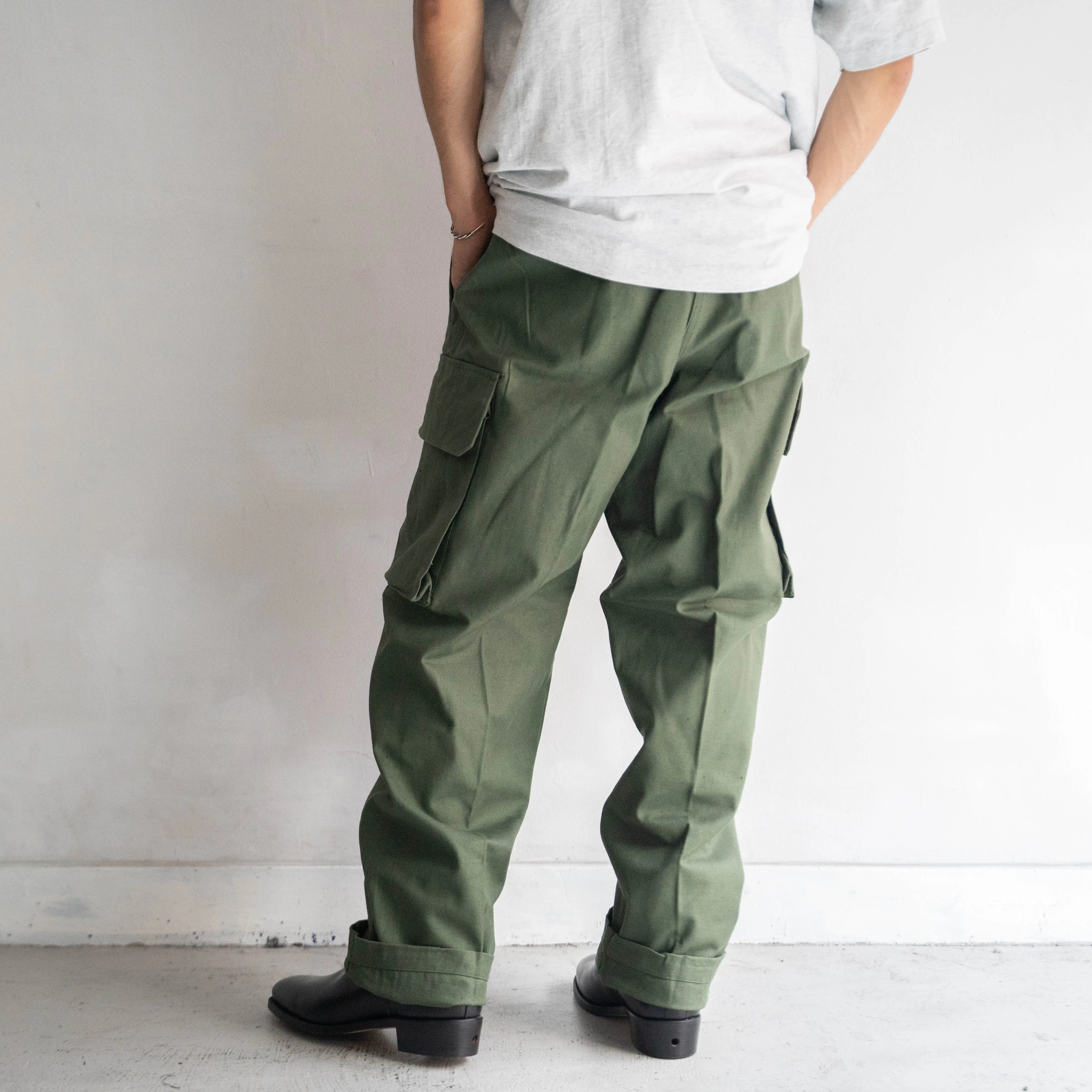 1950s French military M47 cargo pants -Air force type- 'dead stock' '92L'