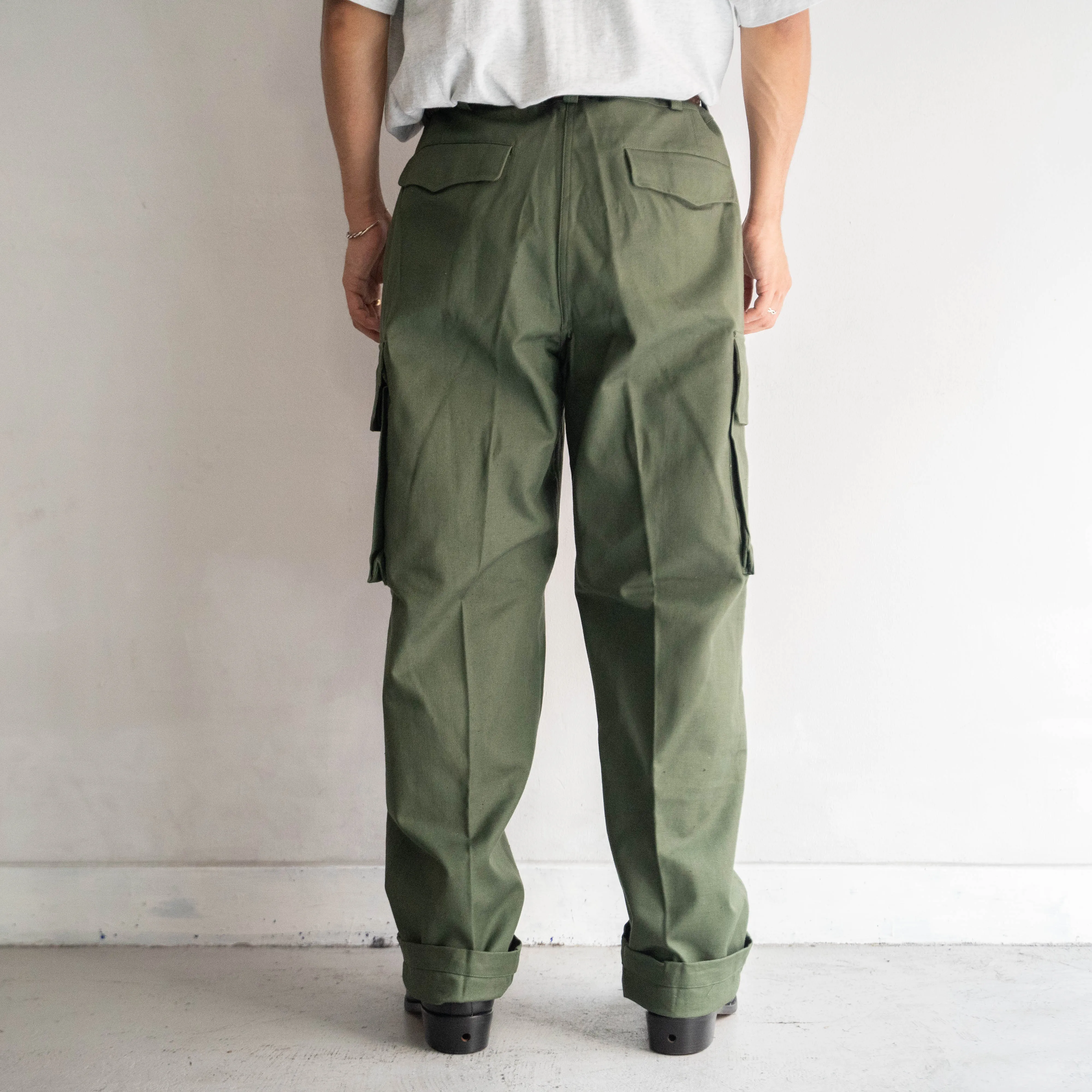 1950s French military M47 cargo pants -Air force type- 'dead stock' '92L'