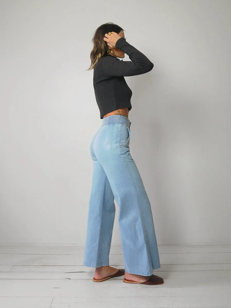 1970's Pentimento Bellbottoms 24x29.5