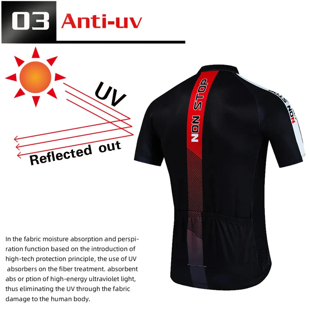 2023 TEAM Cycling jersey Sets Mens Cycling Clothing Summer Short Sleeve Quick-dry MTB Bike Suit Maillot Ciclismo Hombre