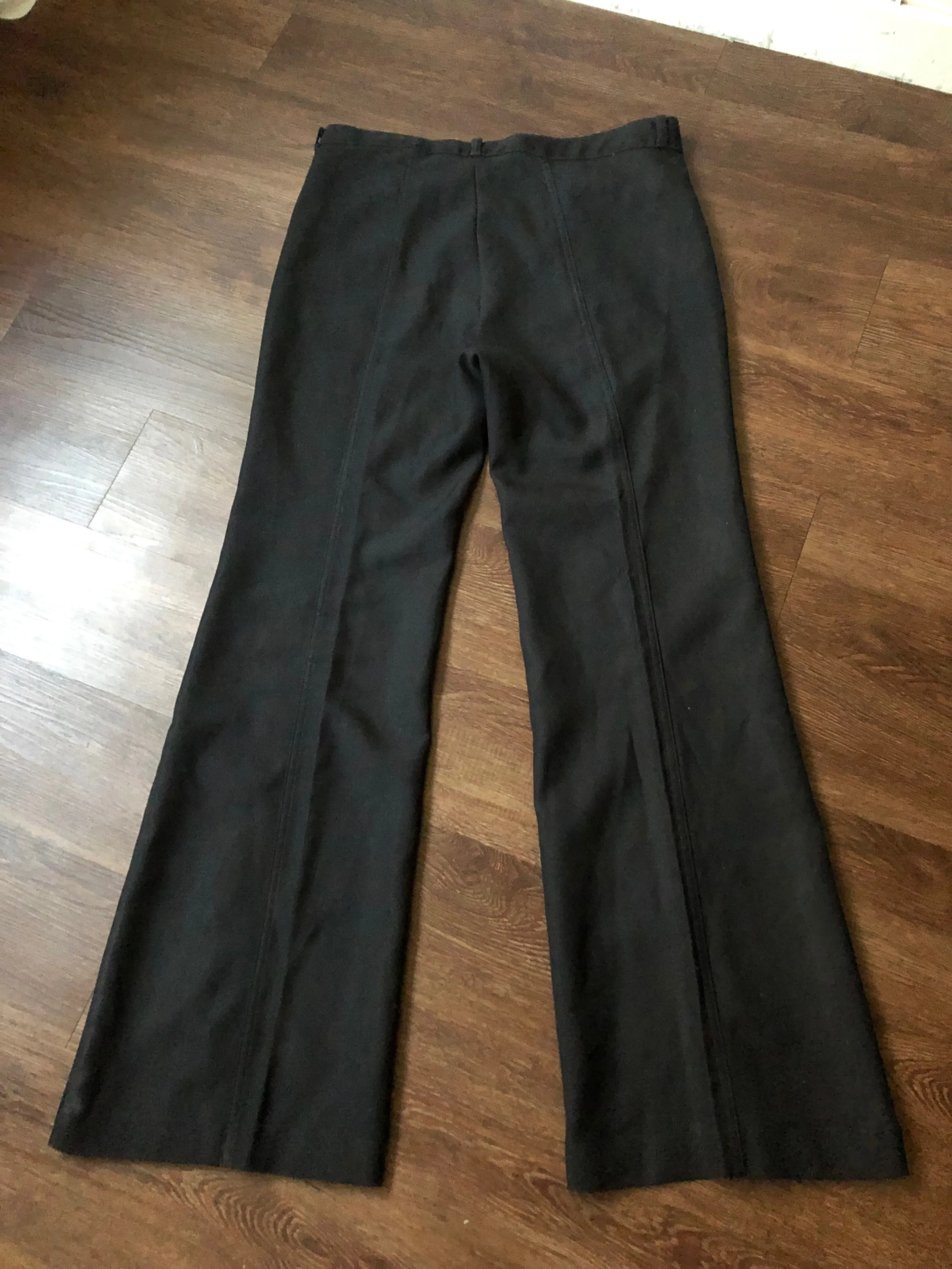 '70’s Men's Black Flared Disco Pants by Angels Flight