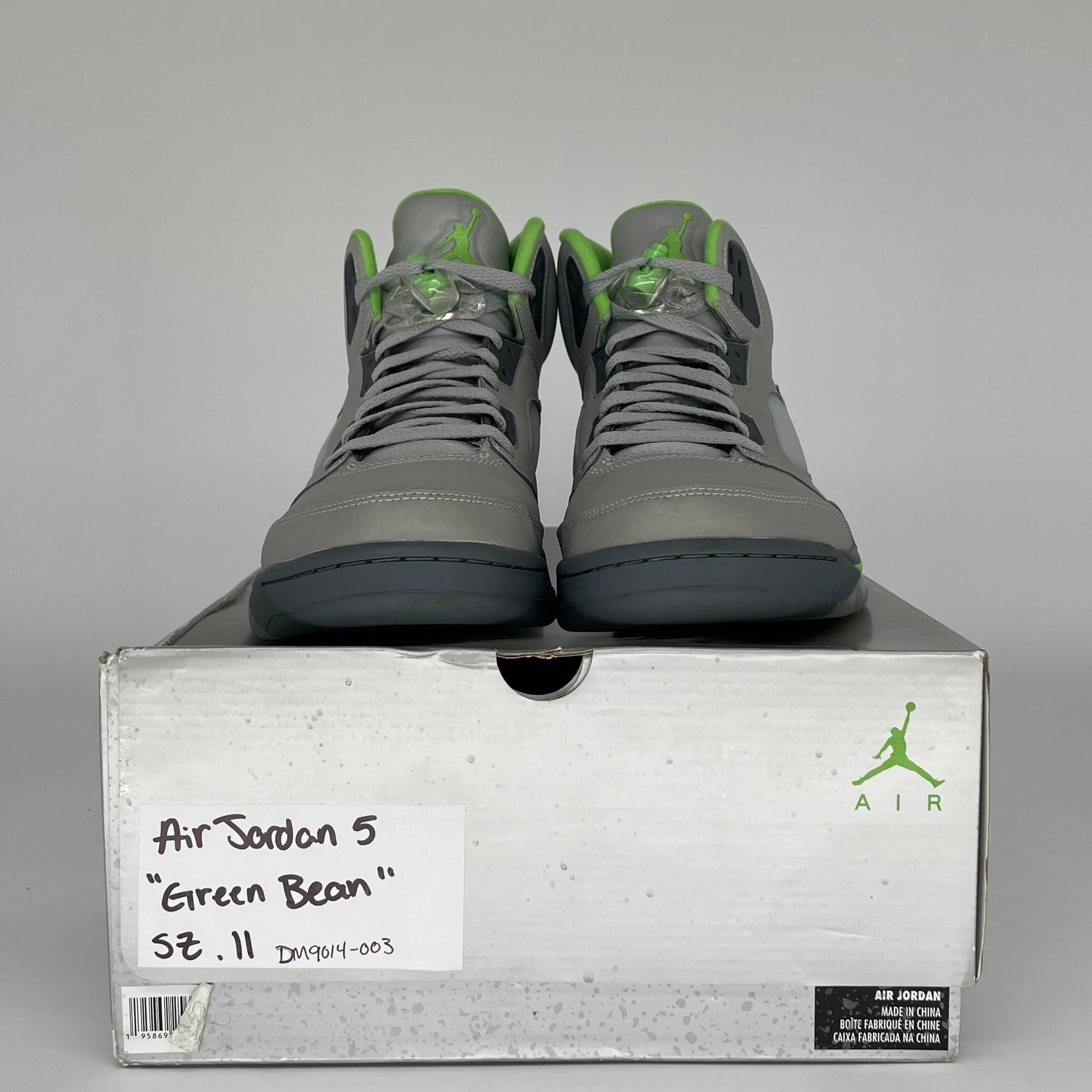 AIR JORDAN 5 GREEN BEAN SIZE 11 DM9014-003