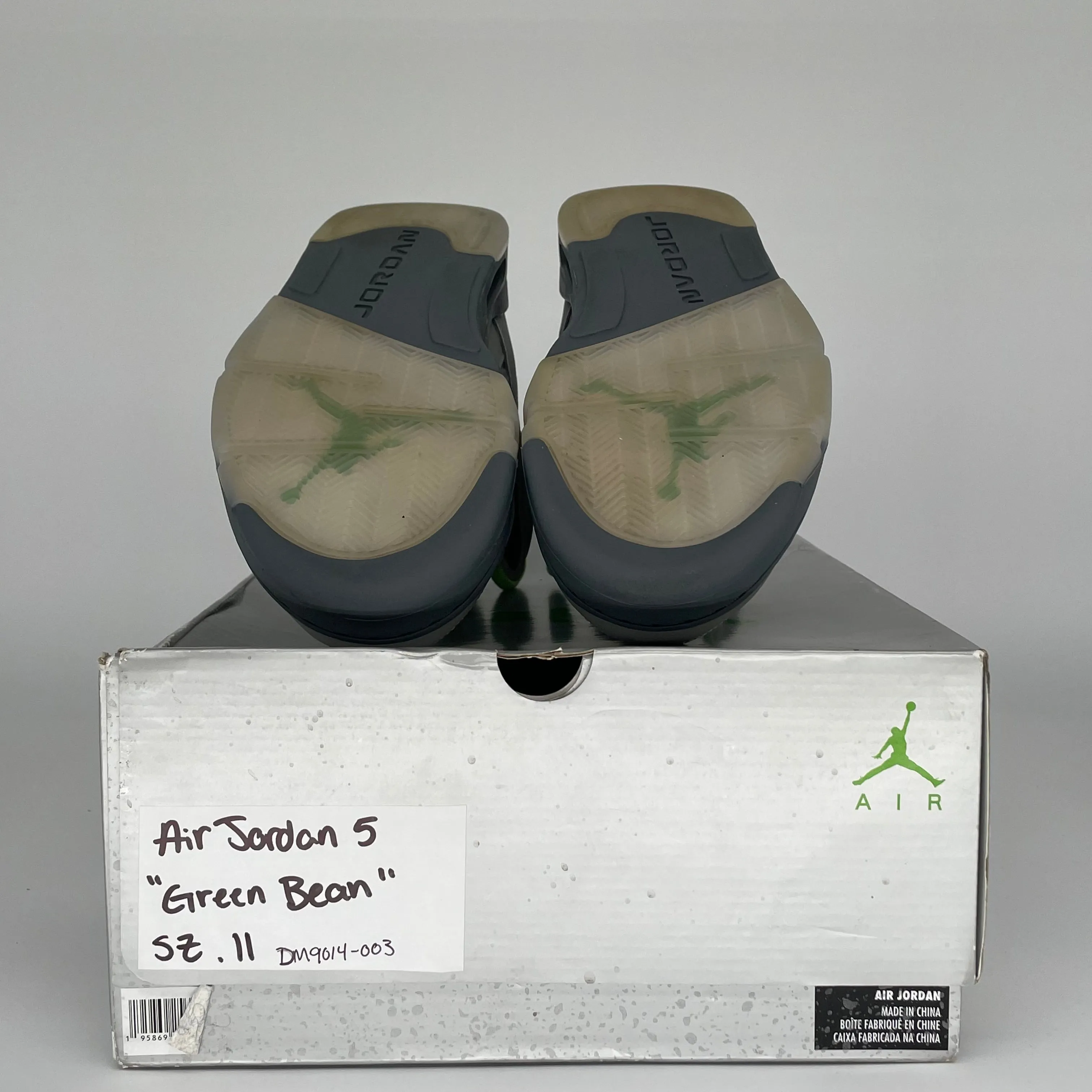 AIR JORDAN 5 GREEN BEAN SIZE 11 DM9014-003