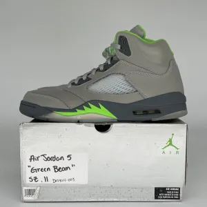 AIR JORDAN 5 GREEN BEAN SIZE 11 DM9014-003