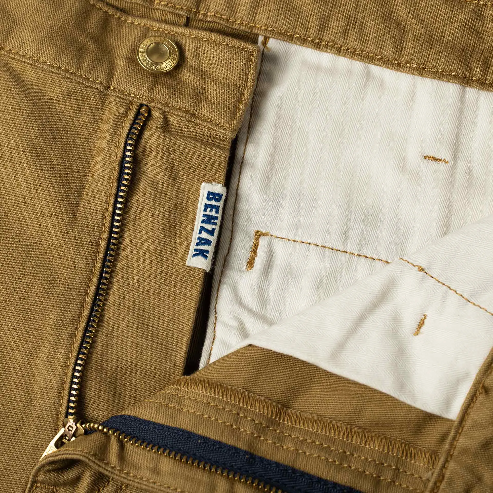 BC-03 STRAIGHT CHINO 10 oz. golden brown military twill (lot 2024)