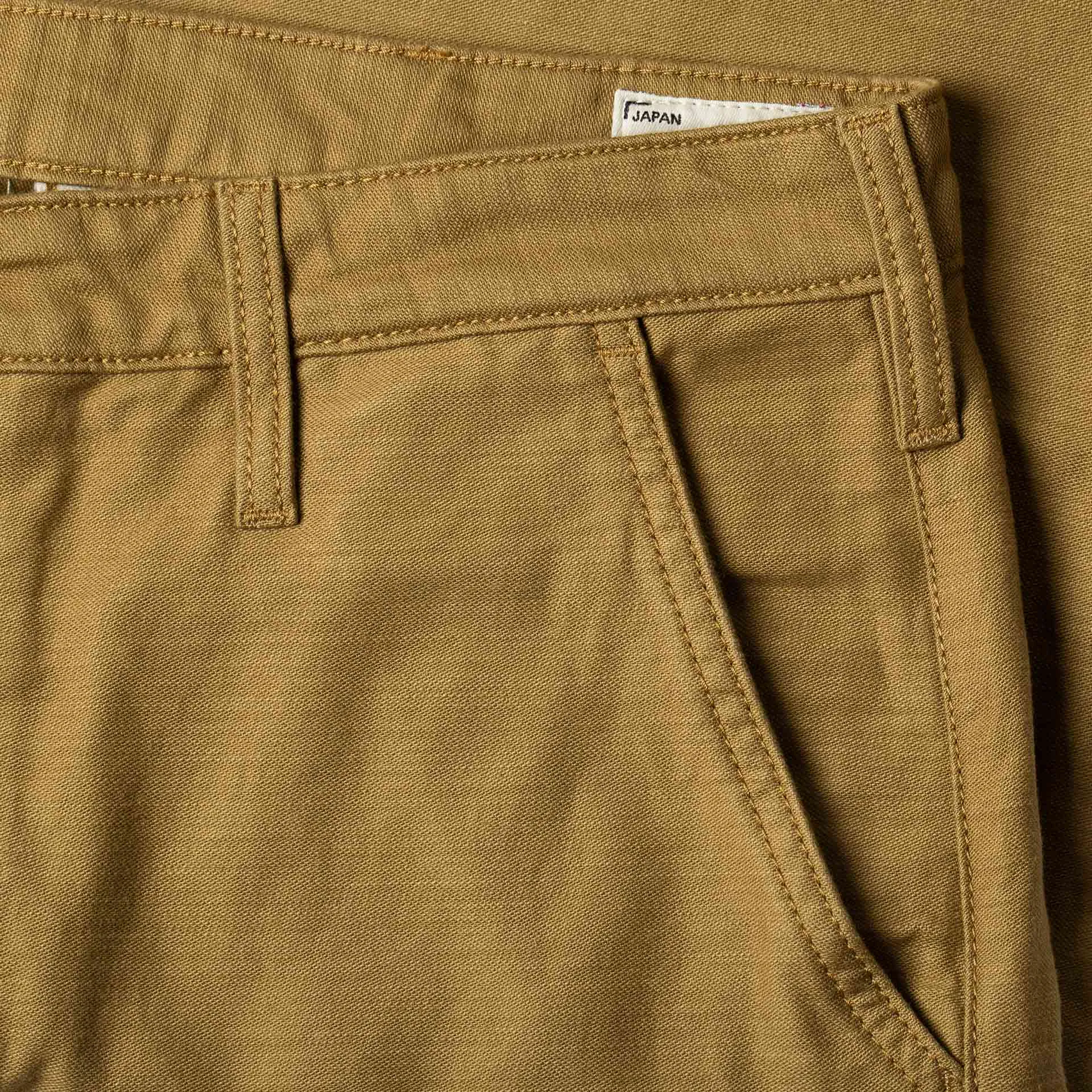 BC-03 STRAIGHT CHINO 10 oz. golden brown military twill (lot 2024)