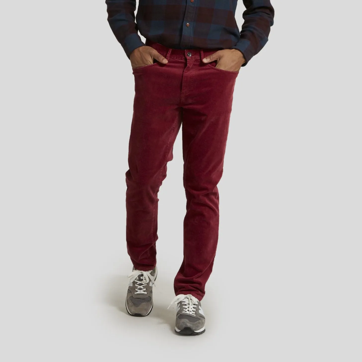 Burlington Corduroy 5 Pocket - Crimson