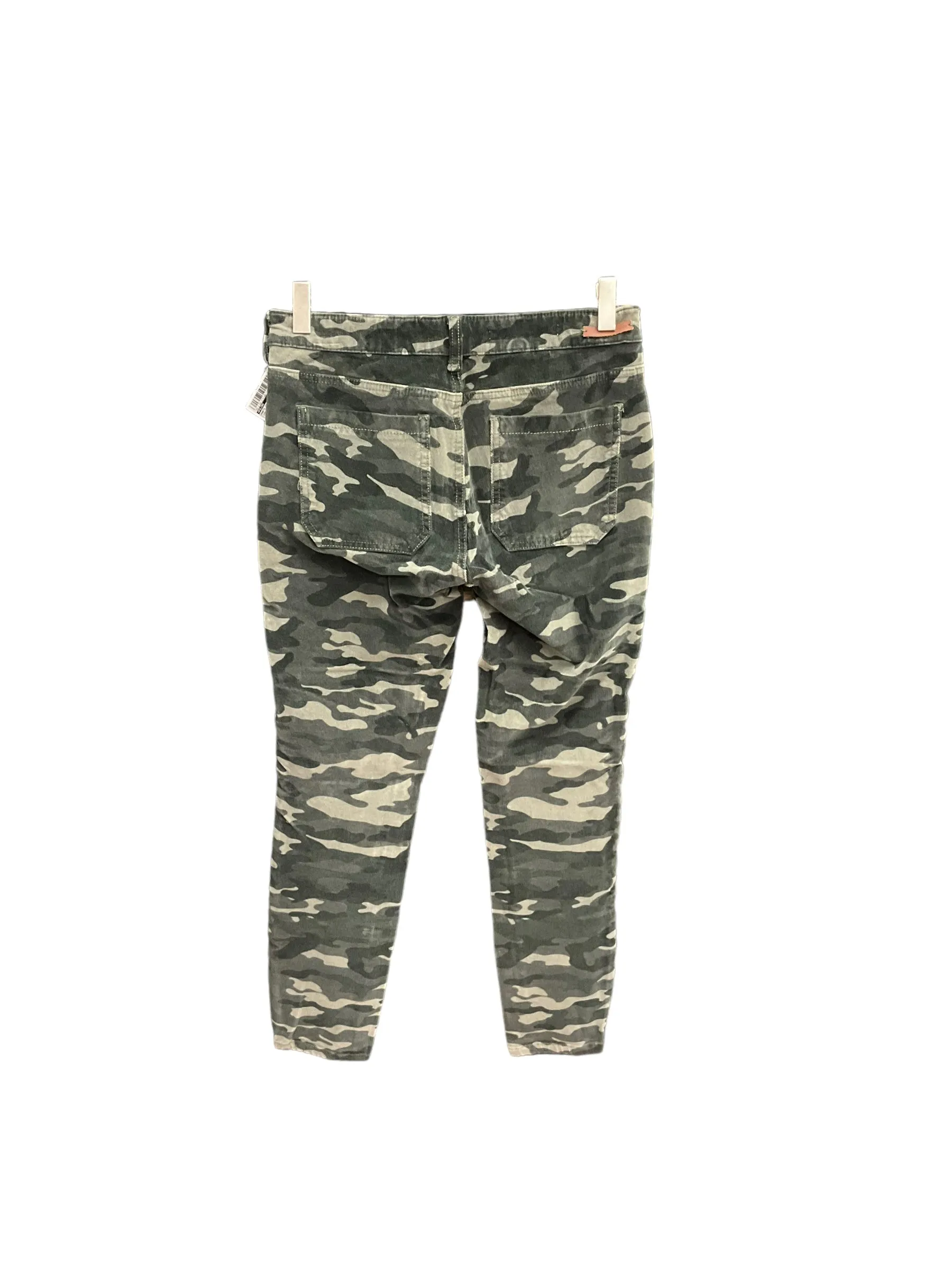 Camouflage Print Pants Corduroy Pilcro, Size 4