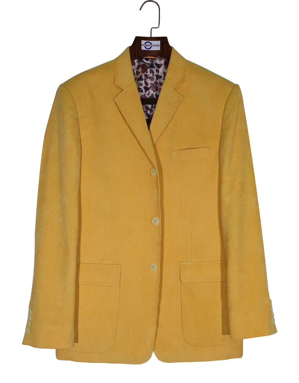 Corduroy Jacket - Mustard Corduroy Jacket