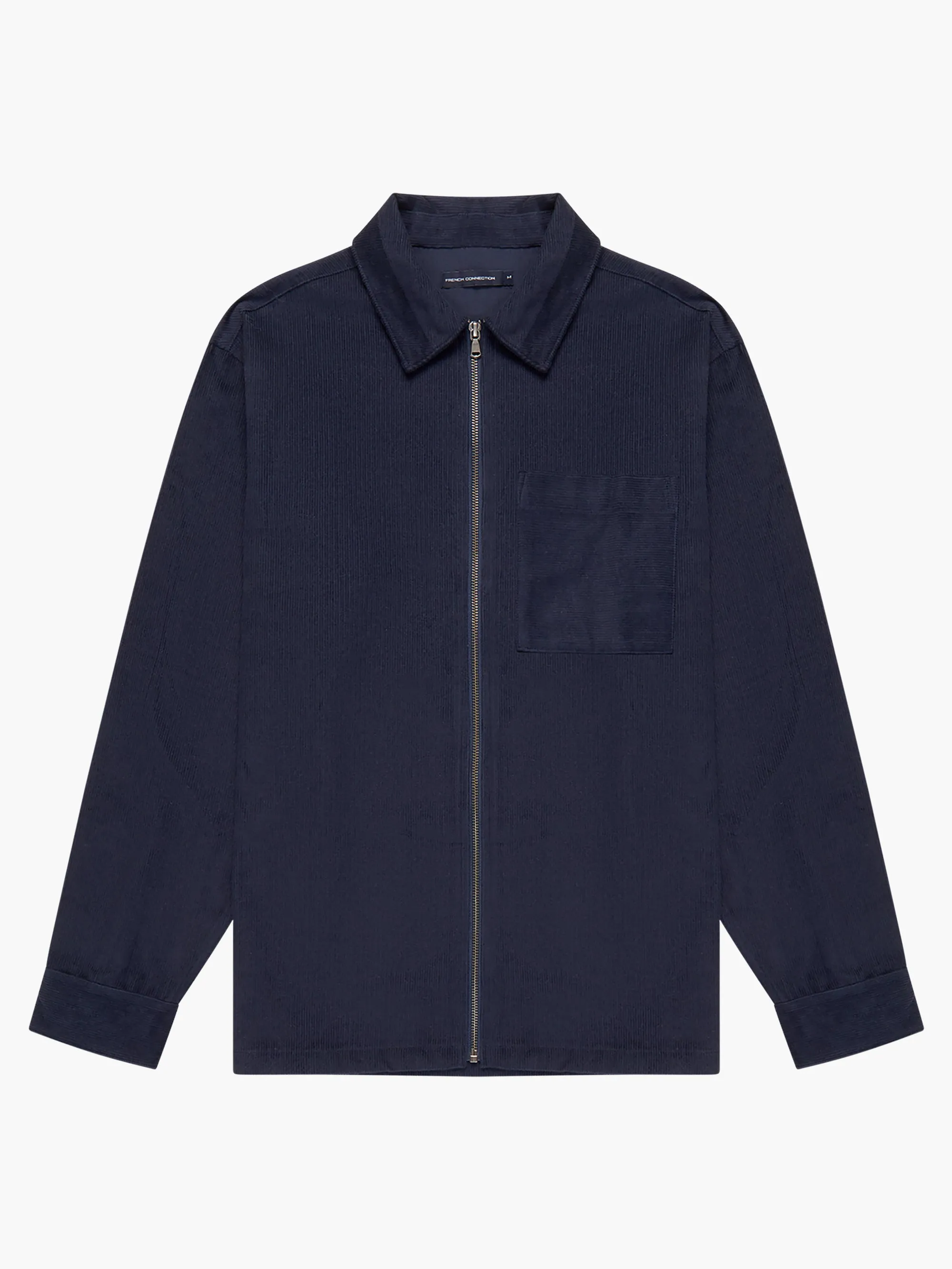 Corduroy Zip Overshirt