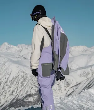 Dermizax Snowboard Bibs  Purple [MUZ]