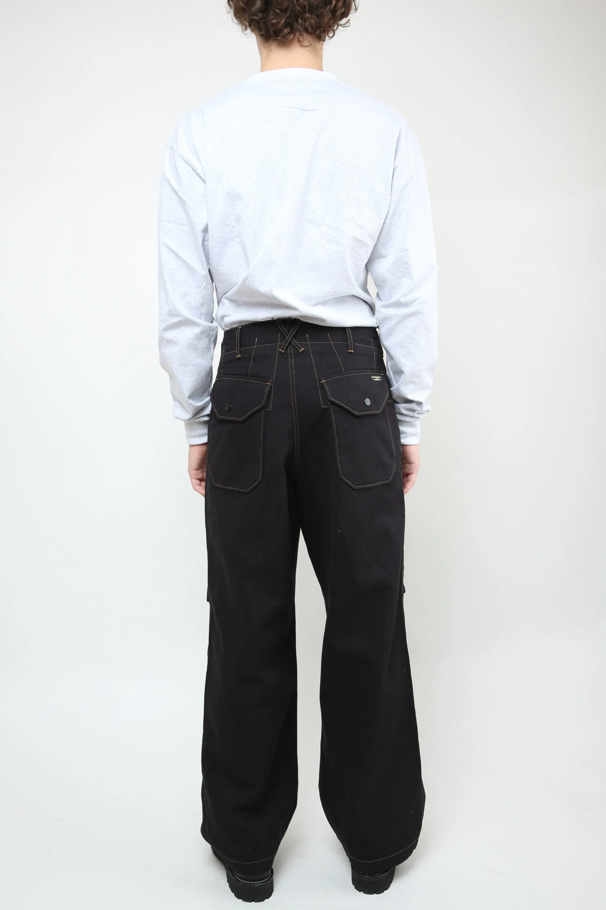 Engineered Garments x Totem EXCLUSIVE Over Pant - Black 10oz Bull Denim