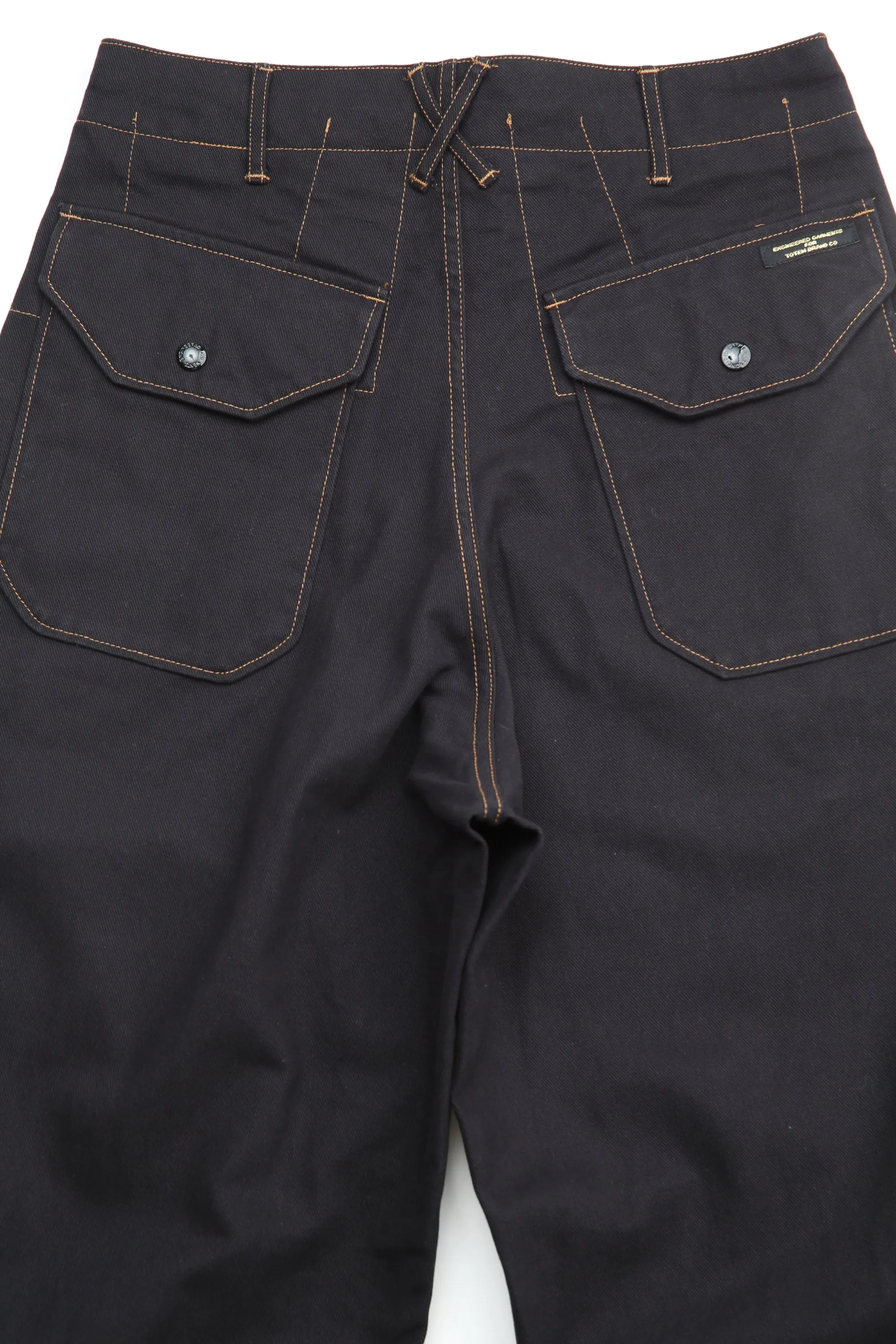 Engineered Garments x Totem EXCLUSIVE Over Pant - Black 10oz Bull Denim