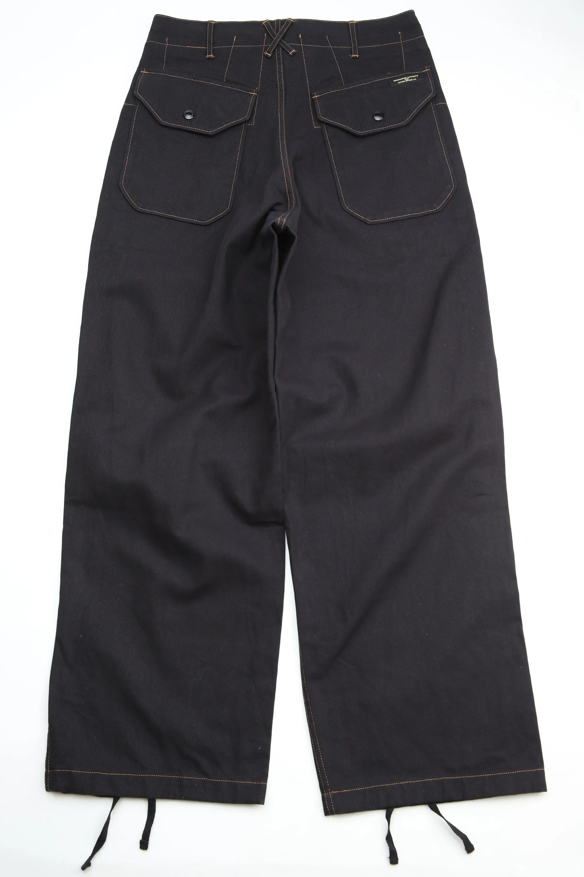 Engineered Garments x Totem EXCLUSIVE Over Pant - Black 10oz Bull Denim