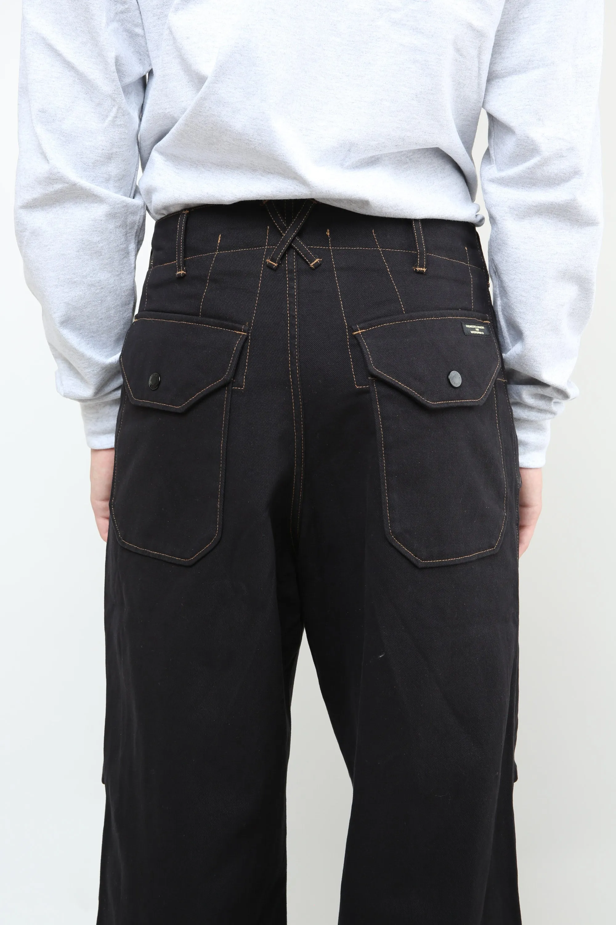 Engineered Garments x Totem EXCLUSIVE Over Pant - Black 10oz Bull Denim