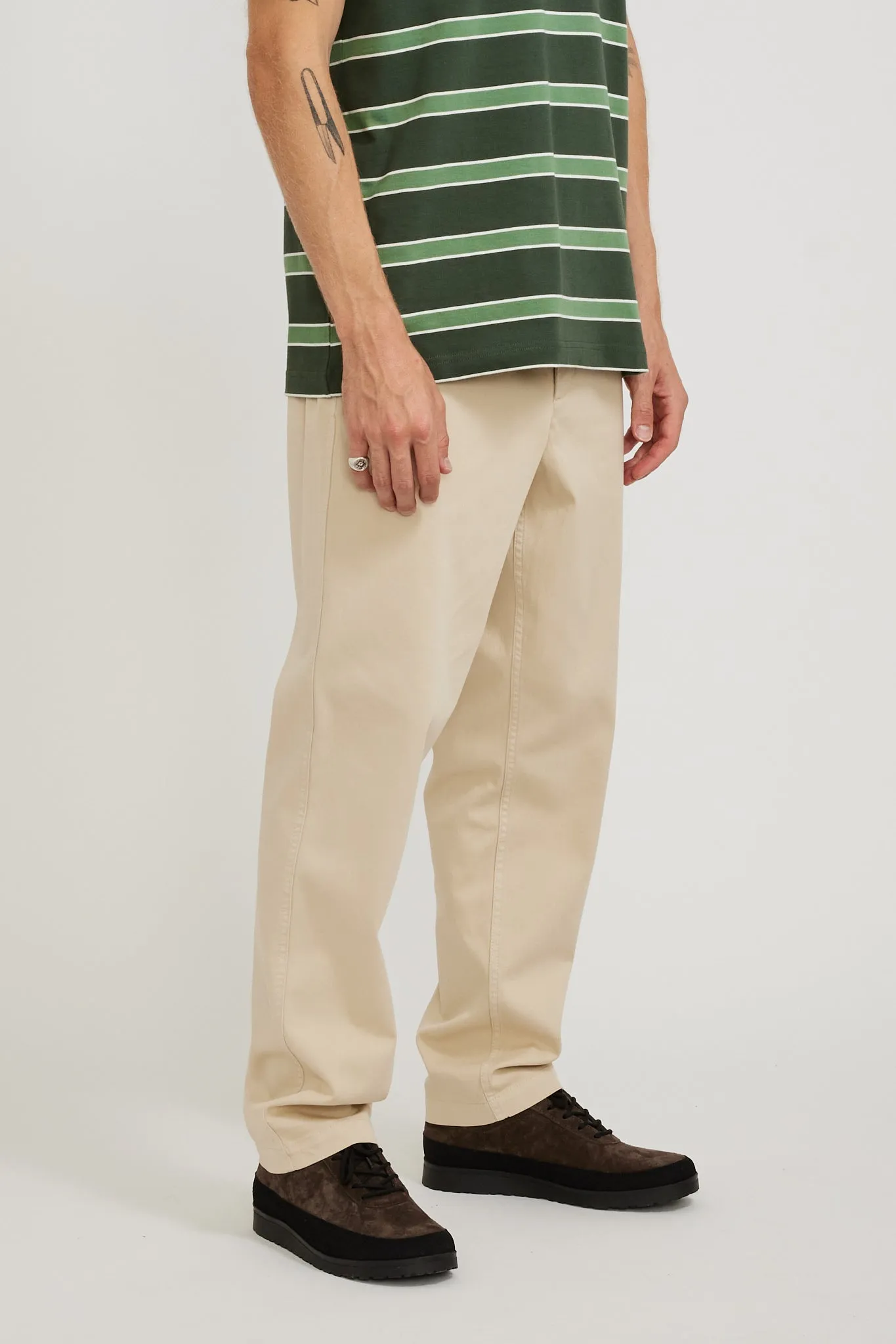 Ezra Light Stretch Pants Oatmeal