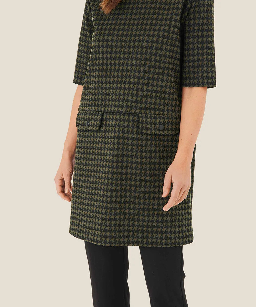 Grivanna Houndstooth Tunic