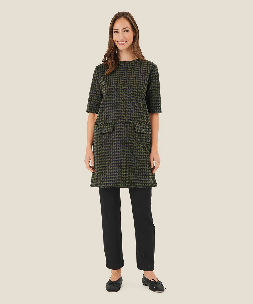 Grivanna Houndstooth Tunic