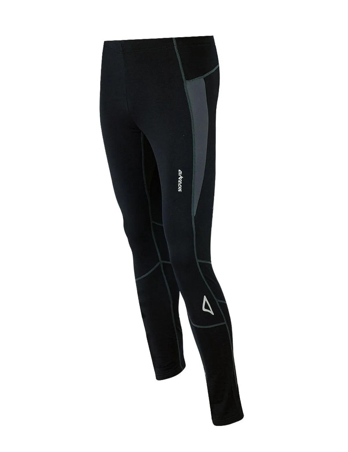 Herren Thermo Fahrradhose Pro T Schwarz Grau