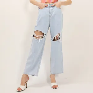 Kenzie Ripped Cutout Jeans