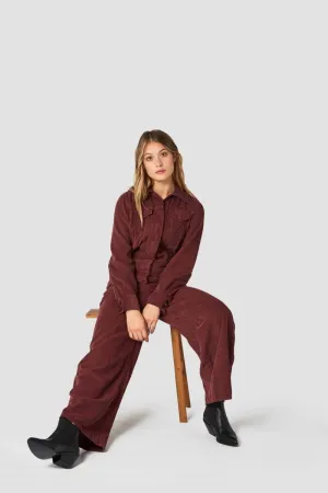 ko-na-hana jumpsuit rust