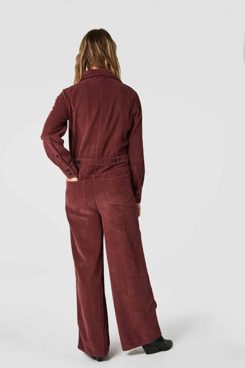 ko-na-hana jumpsuit rust