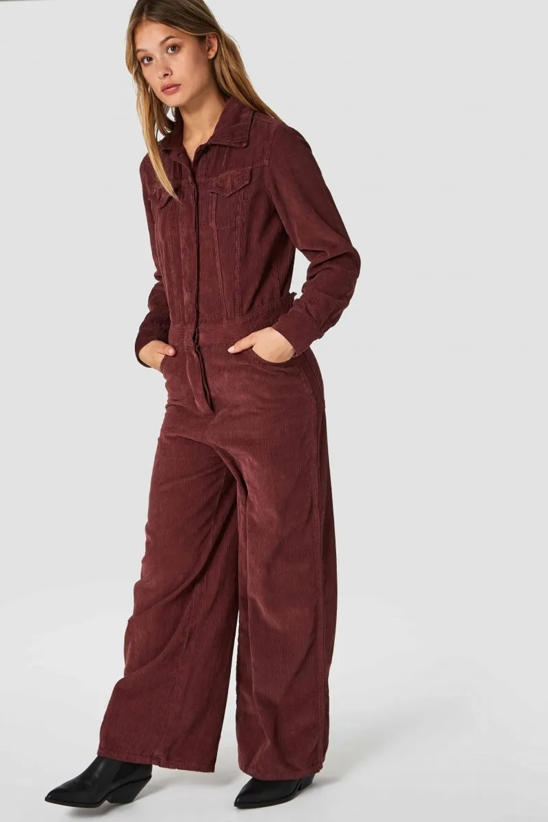 ko-na-hana jumpsuit rust