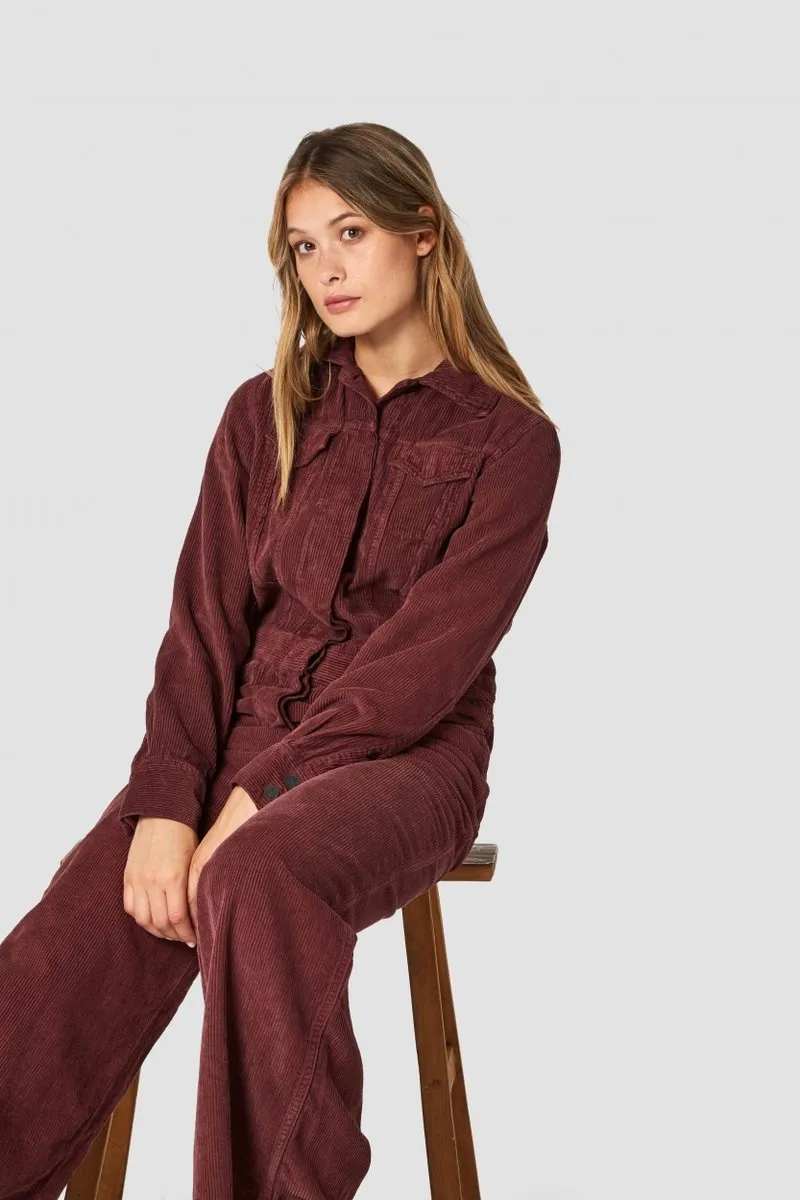 ko-na-hana jumpsuit rust