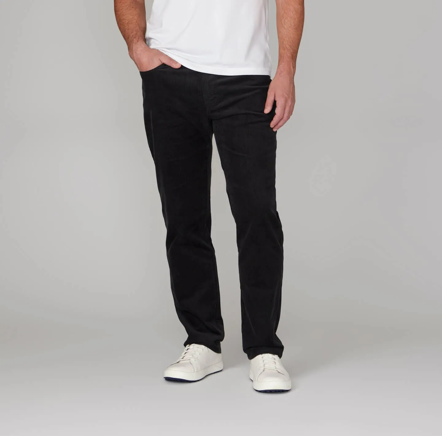 MacKenzie Stretch Cord 5-Pocket Pant - Ellis Straight