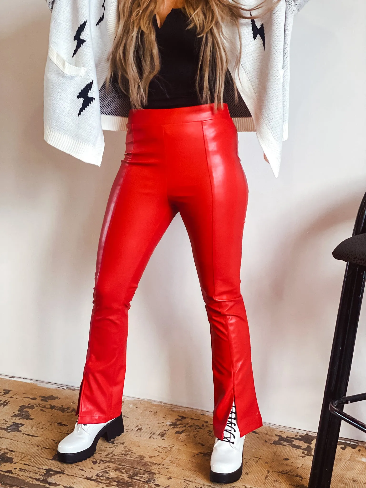 On Trend Leather Pant