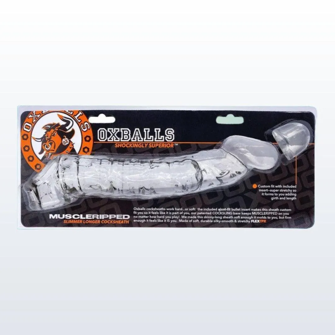 Clear Oxballs Penis Extender for Muscular Enhancement