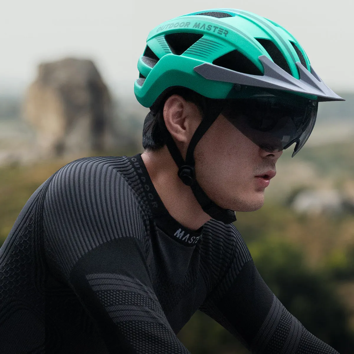 Rhino Urban Bicycle Helmet with LED Light