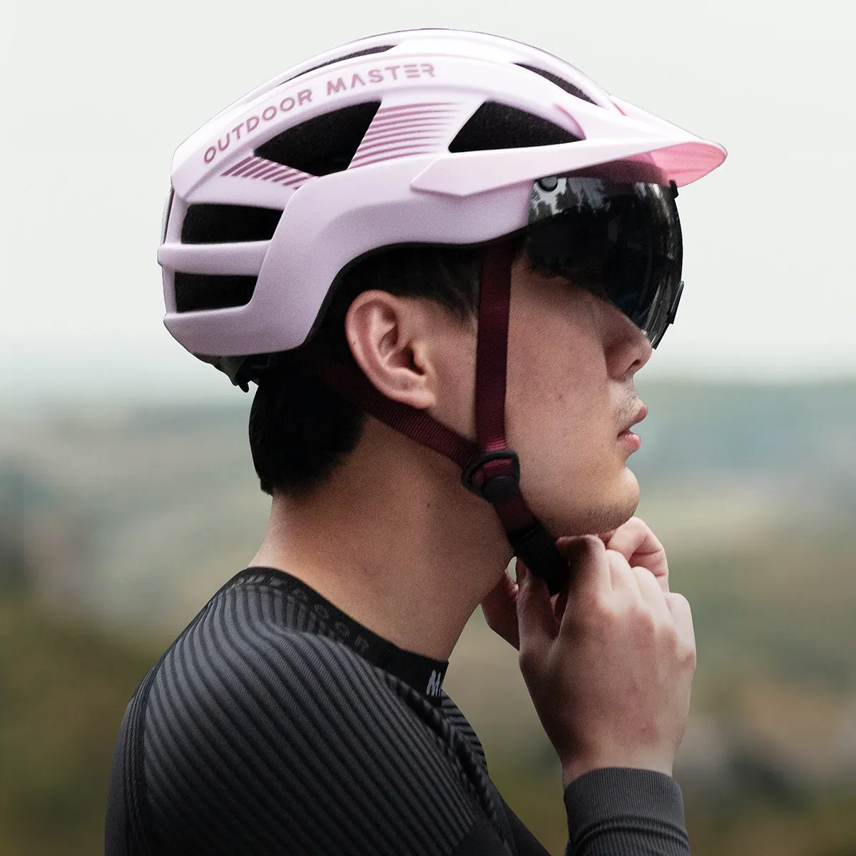 Rhino Urban Bicycle Helmet with LED Light