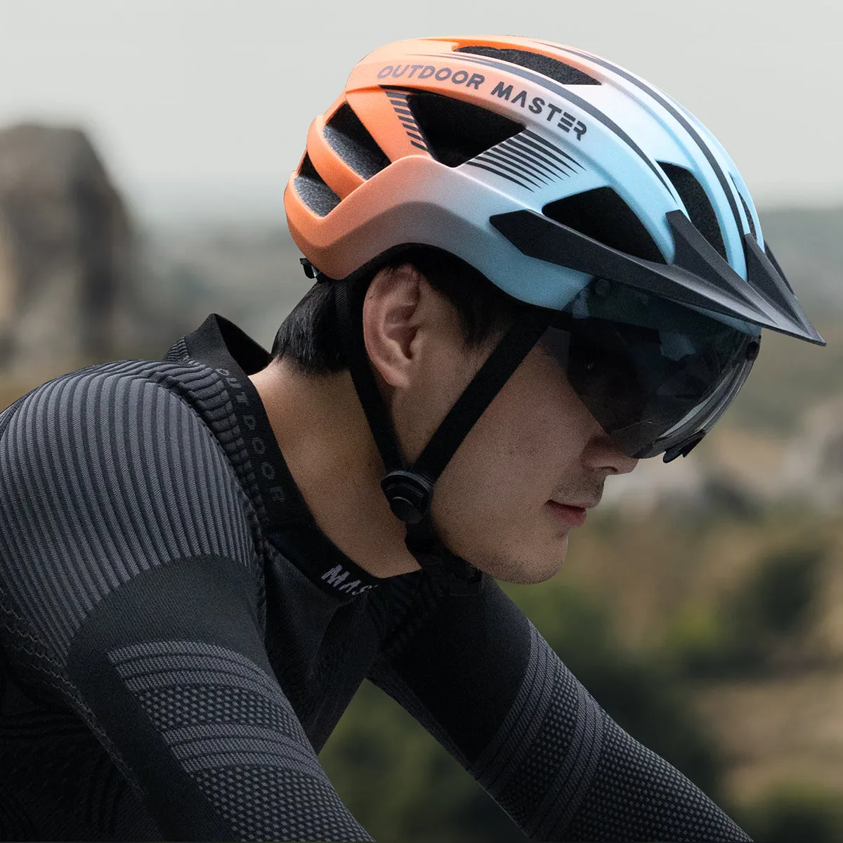 Rhino Urban Bicycle Helmet with LED Light