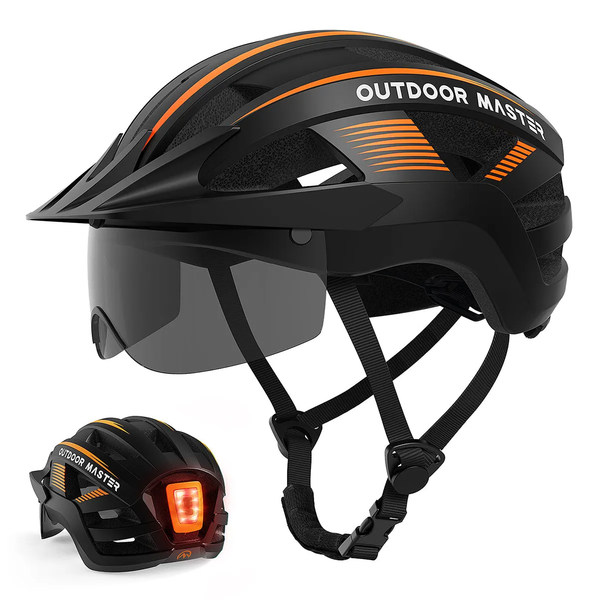 Rhino Urban Bicycle Helmet with LED Light