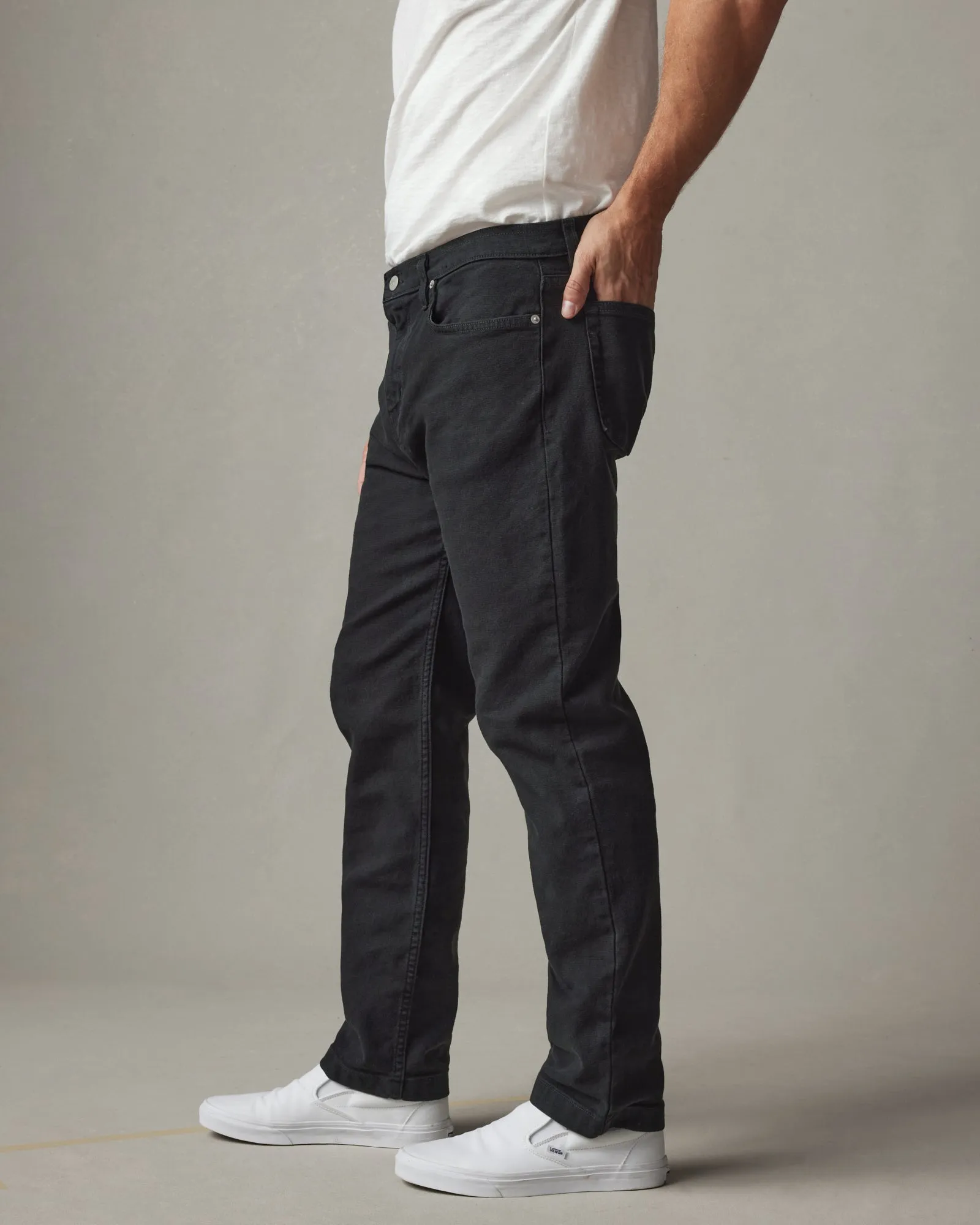 Roughneck Pant Straight - Super Black