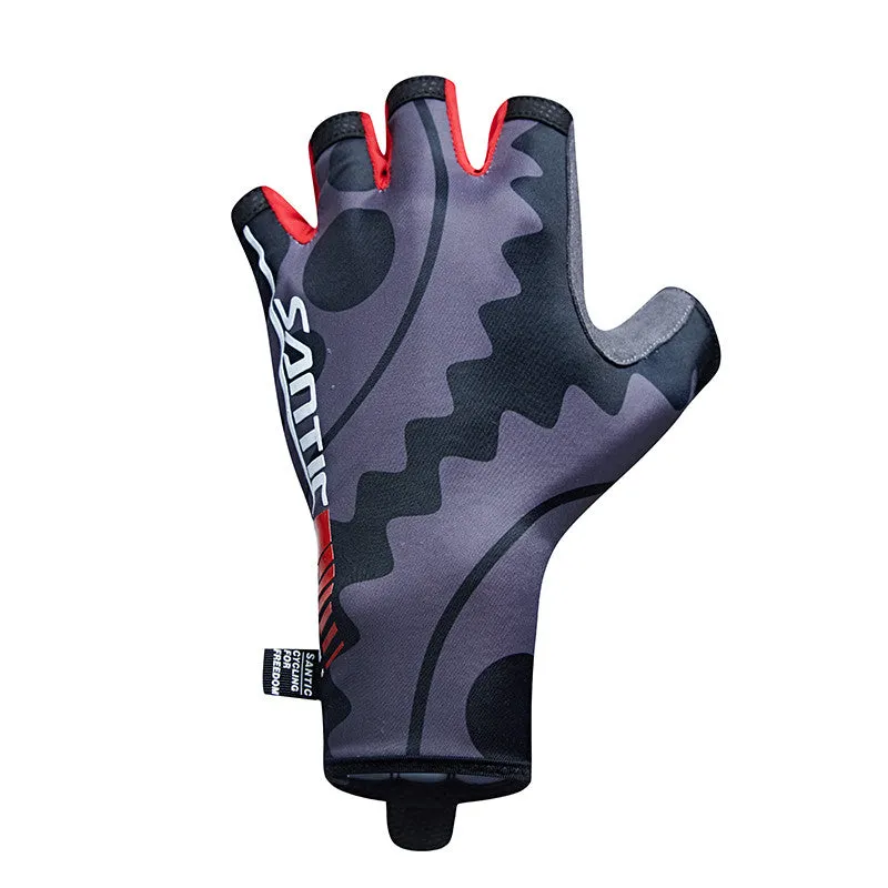 Santic Arloham Men Cycling Gloves Half Finger