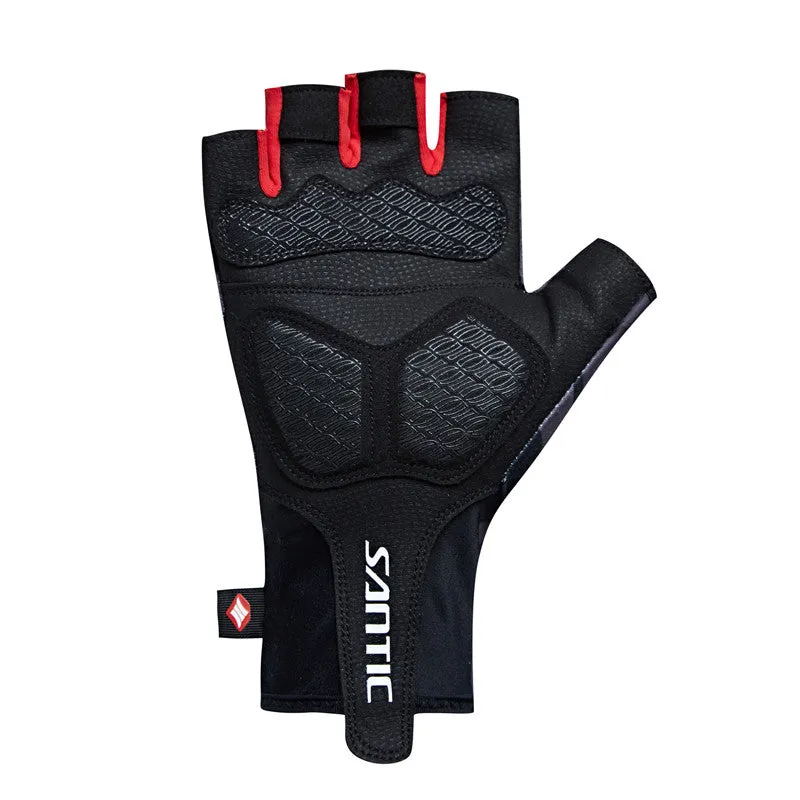 Santic Arloham Men Cycling Gloves Half Finger