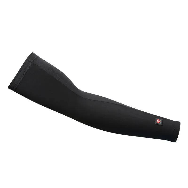 Santic Astan Black Men Women Cycling Arm Warmer