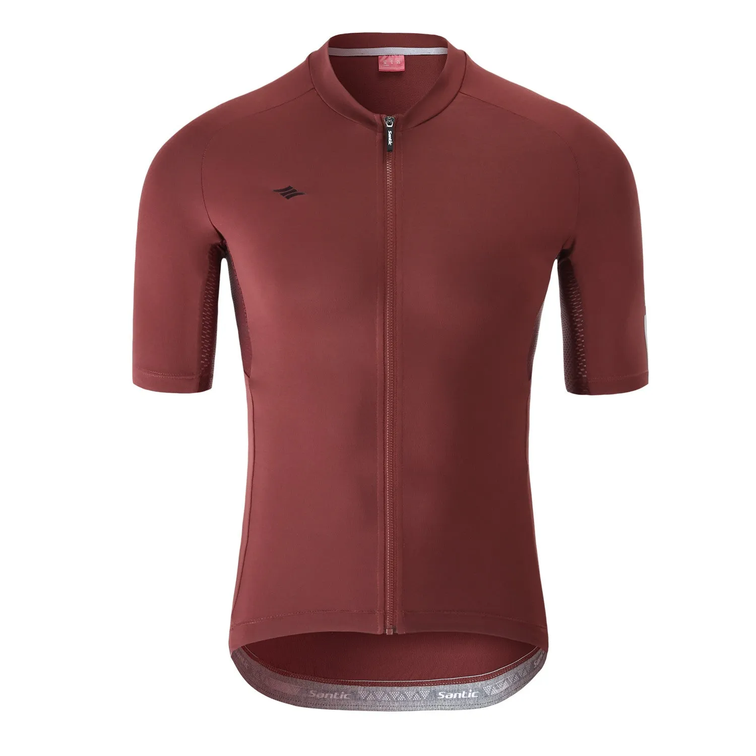 Santic Azuni Red Men Cycling Jersey Short Sleeve