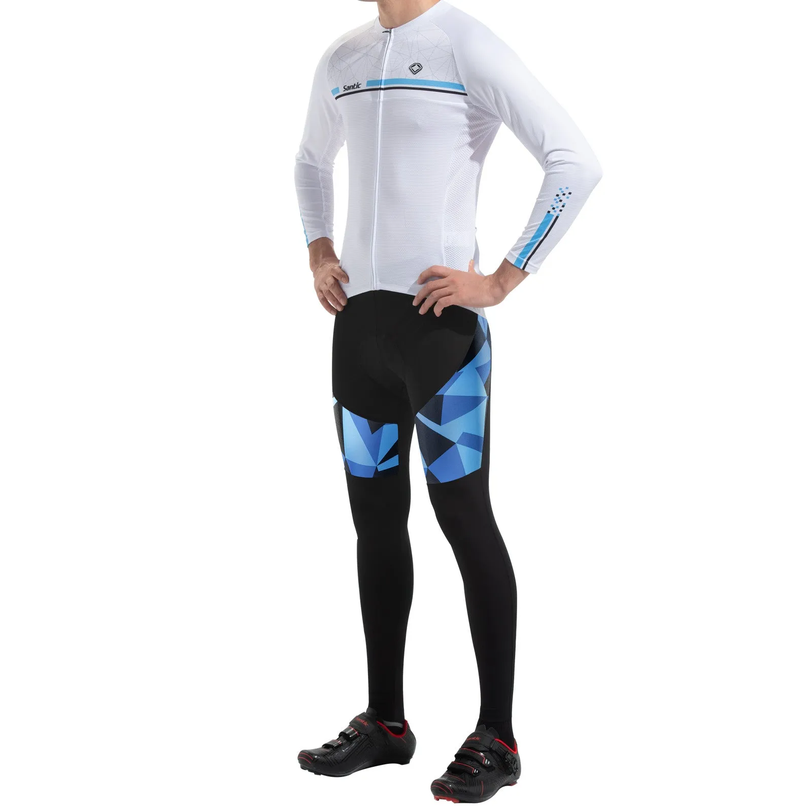 Santic Dreamland Blue Men Cycling Pants