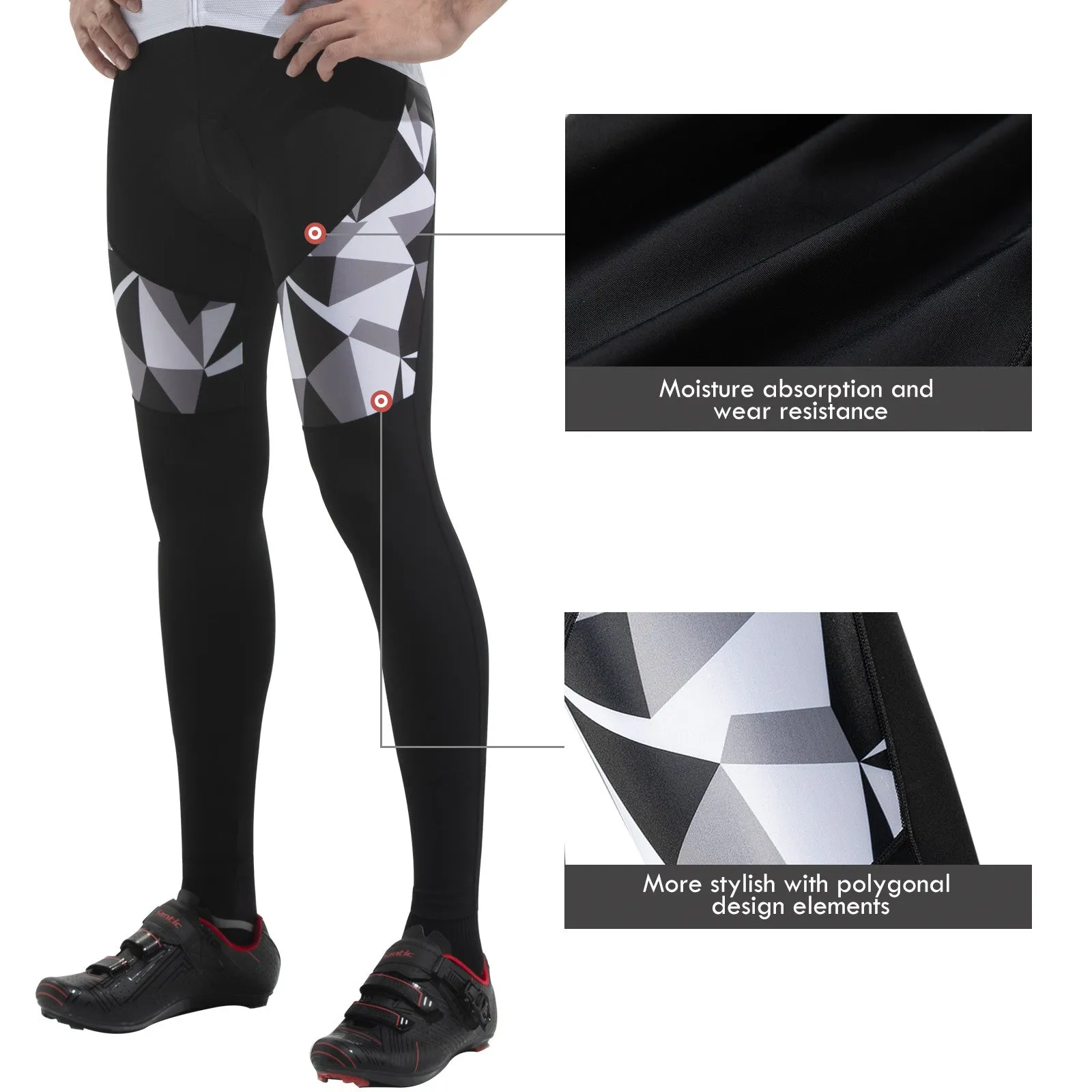 Santic Dreamland Grey Men Cycling Pants