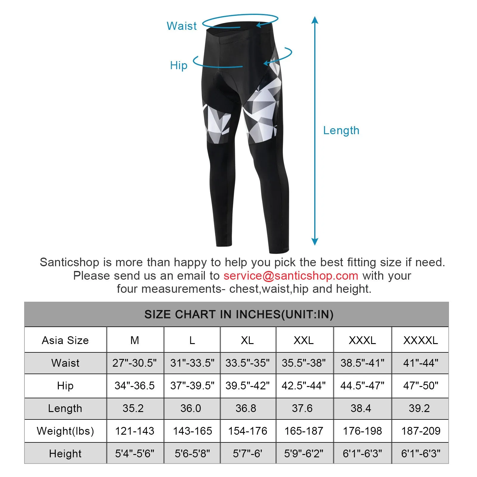 Santic Dreamland Grey Men Cycling Pants