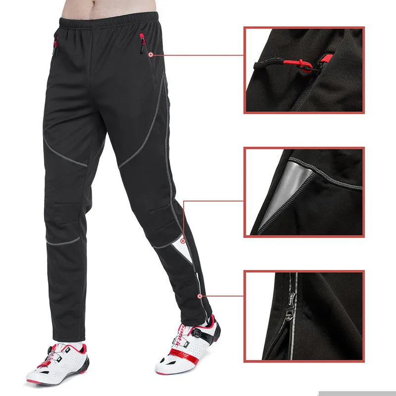 Santic First Black Men Cycling Pants