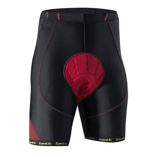 Santic Genting Orange Men Padded Cycling Shorts