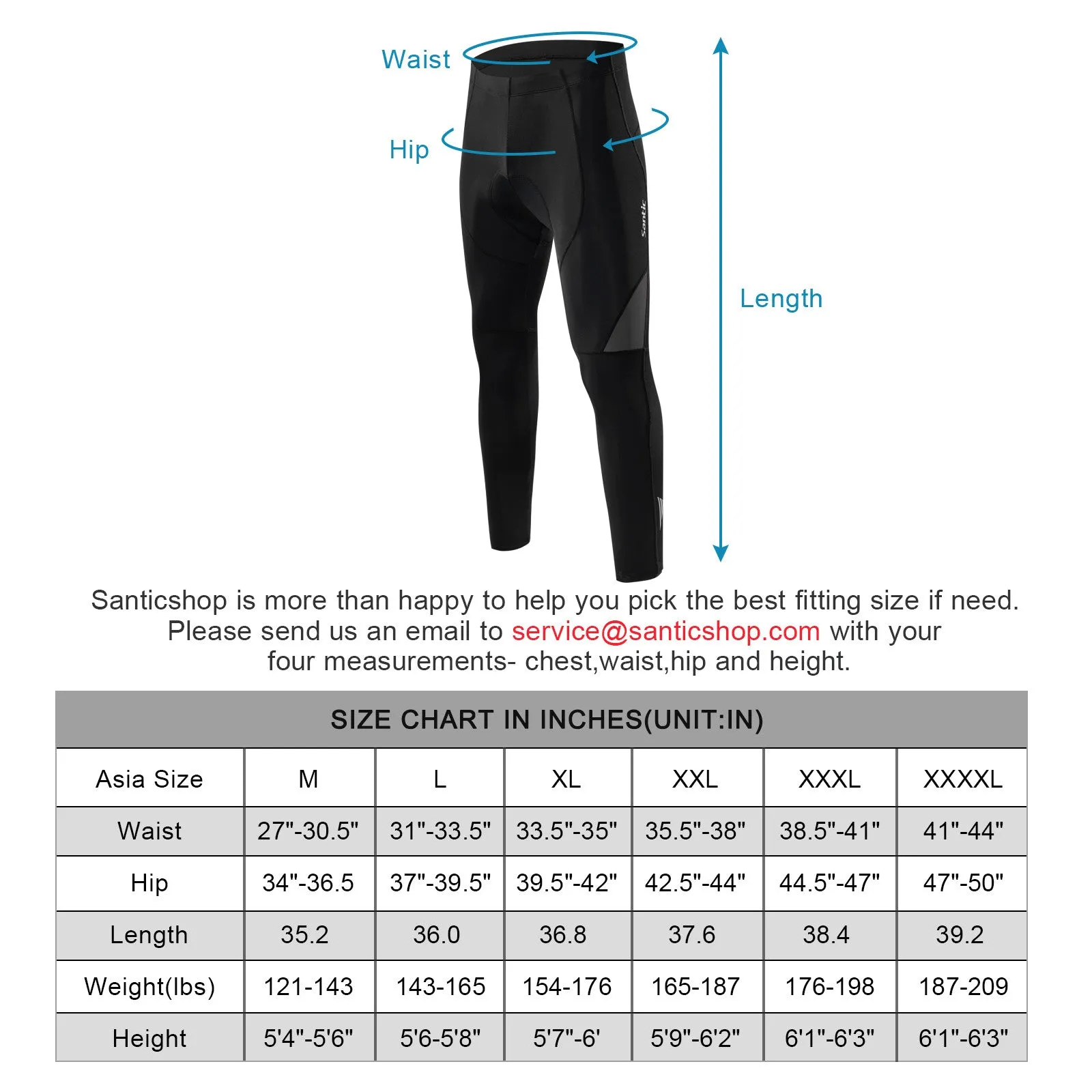 Santic Oule Grey Men Cycling Pants