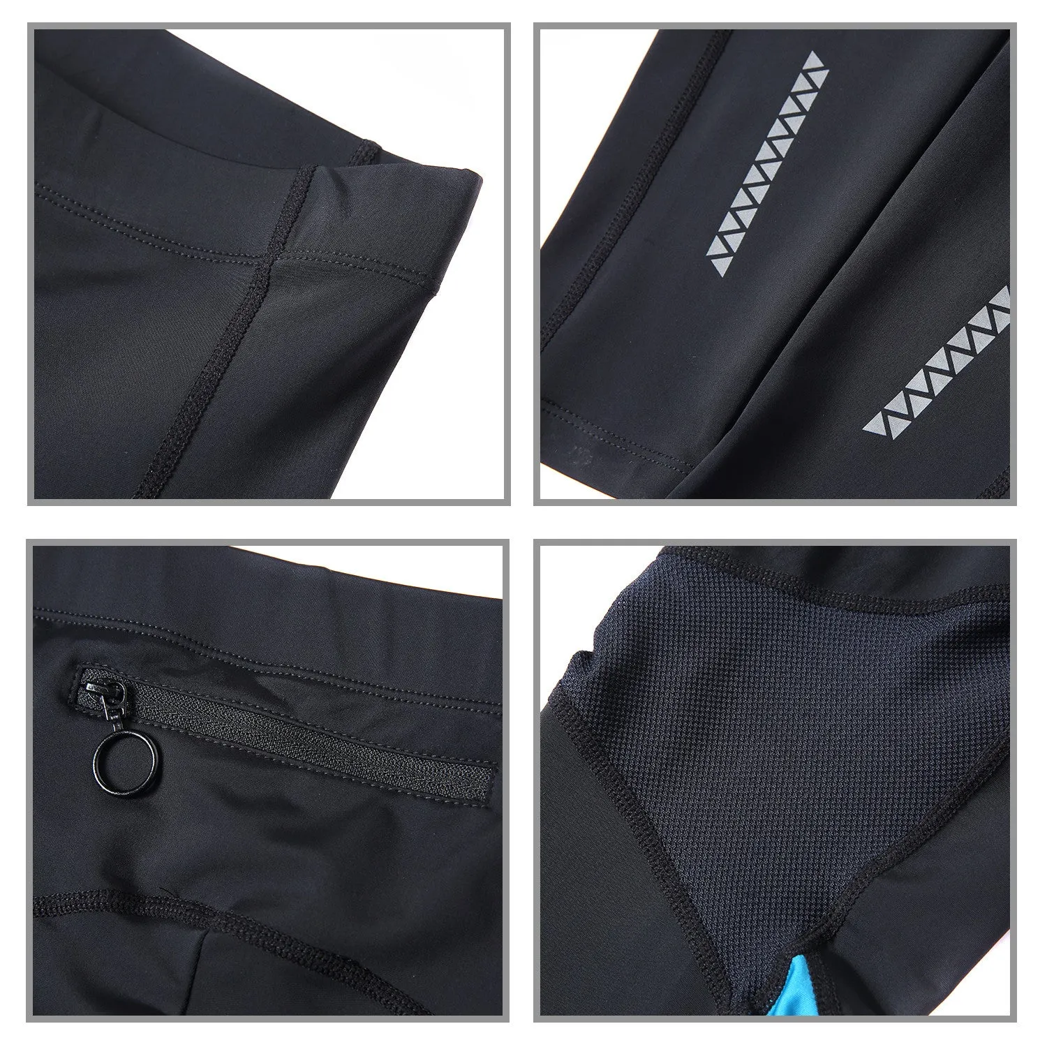 Santic Pillat Blue Men Padded Cycling Pants