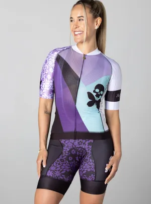 Shift Purple Race Fit Cycle Jersey