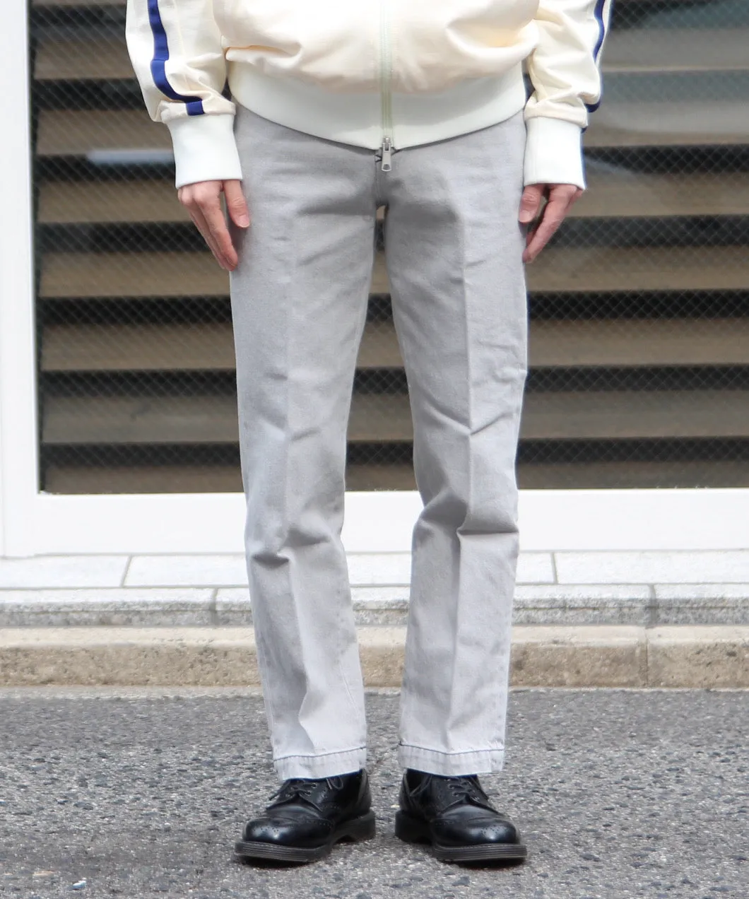 Straight Pants "GRAY"