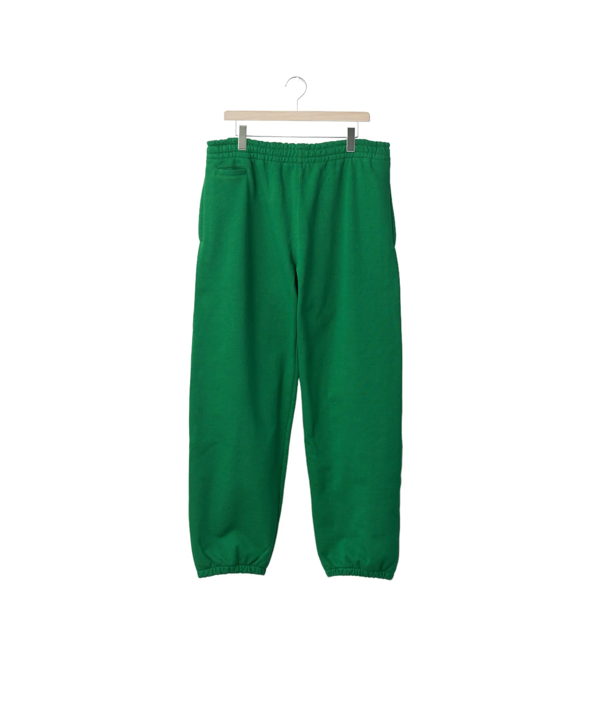 UNITWISTED YARN SWEAT PANTS "GREEN"